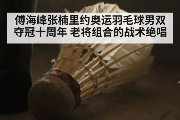 傅海峰张楠里约奥运羽毛球男双夺冠十周年 老将组合的战术绝唱 - j9 game